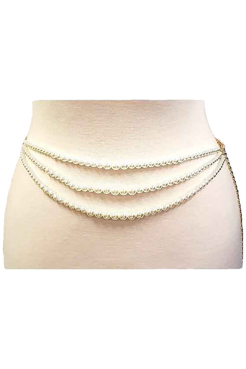 PEARL LAYERED BELT