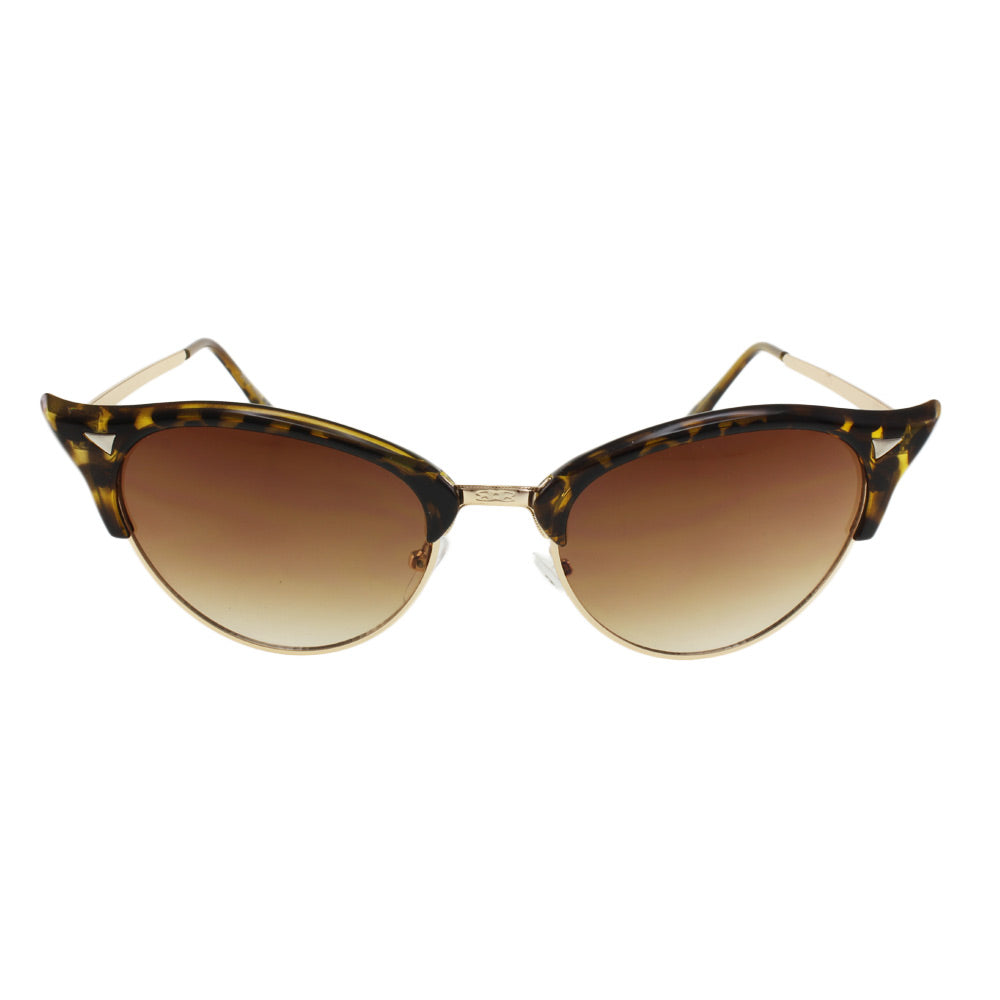 MQ Elsie Sunglasses in Tortoise / Smoke