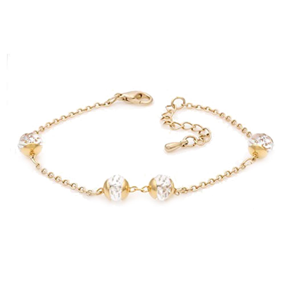 Madison 14K Gold Plated Chain Bracelet