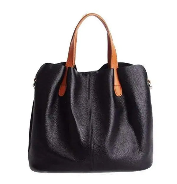 Soft Leather Tote