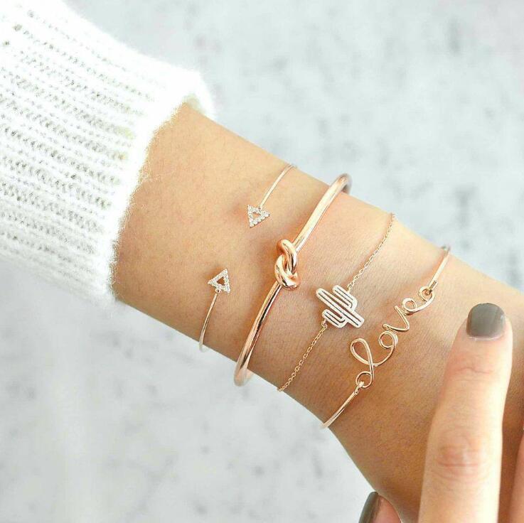 Love Bracelet Stack